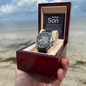 New Price Cut for Today. To Our Son, Remarkable Young Man - Strength, Wisdom & Courage - Openwork Watch, Case, and Message Card
