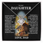 Special Gift for Your Daughter with a Heart of a Lion - This Old Lion Always Has Your Back