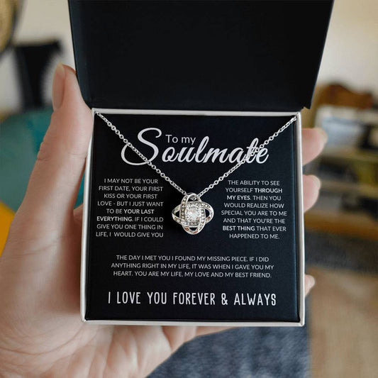 To My Soulmate I Love You Forever and Always