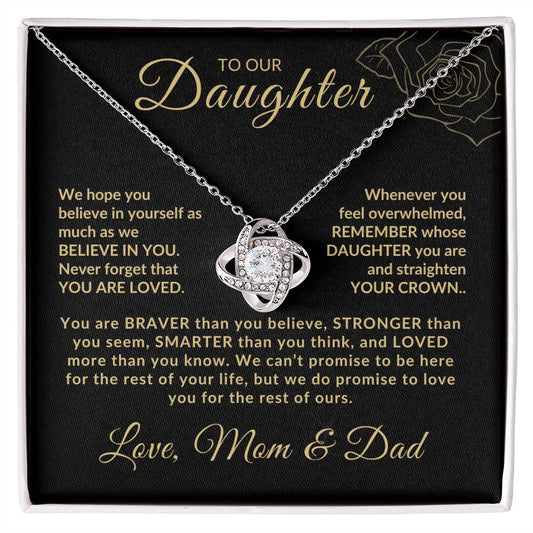 Special Gift for Your Daughter from the Both of You - Love Mom & Dad - You Are Loved